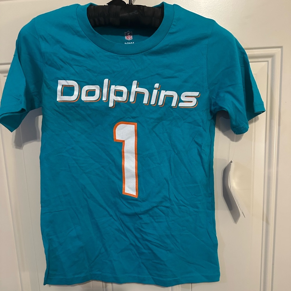 NFL Dolphins Kids Teal T-Shirt